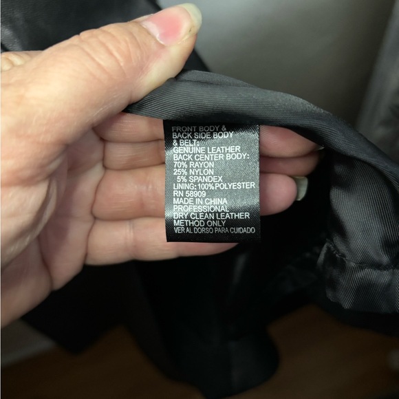 Antonio Melani Luxury Leather Collection KoKo Leather Dress Size 6 - Picture 9 of 10